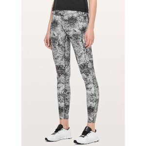 LULULEMON ATHLETICA Fast Free 7/8 Tight II 'Non Reflective Nulux 25' Size 4